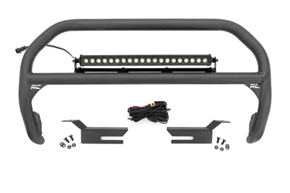 Nudge Bar | 20 Inch Black Single Row LED | Ford Bronco 4WD (2021-2025) | 51046