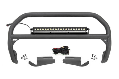 Nudge Bar | 20 Inch Black Single Row LED | OE Modular Steel | | Ford Bronco (21-25) | 51101