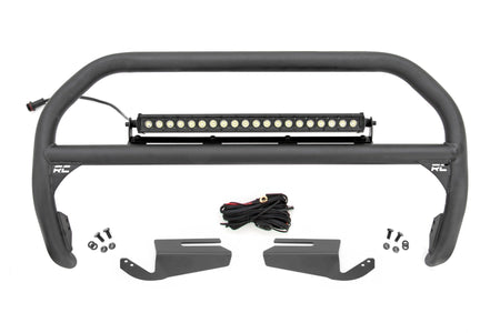 Nudge Bar | 20 Inch Black Single Row LED | OE Modular Steel | | Ford Bronco (21-25) | 51101