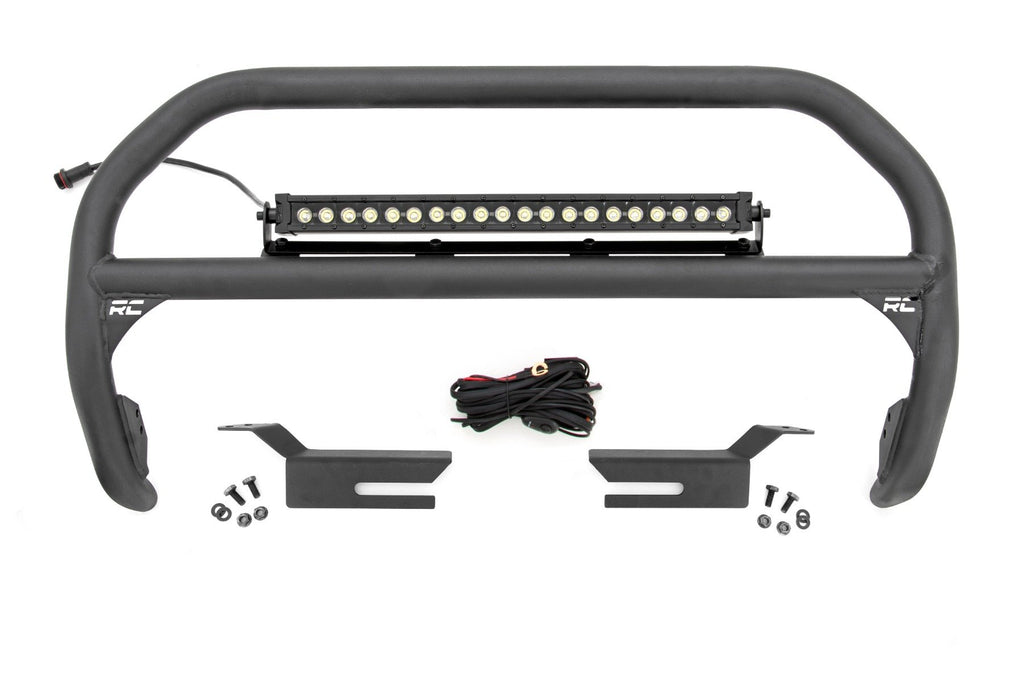 Nudge Bar | 20 Inch BLK DRL Single Row LED | Ford Bronco 4WD (2021-2025) | 51047