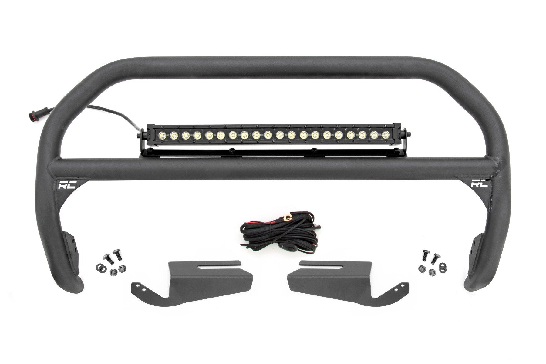 Nudge Bar | 20 Inch BLK DRL Single Row LED | OE Modular Steel | Ford Bronco (21-25) | 51102