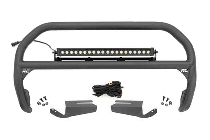 Nudge Bar | 20 Inch BLK DRL Single Row LED | OE Modular Steel | Ford Bronco (21-25) | 51102