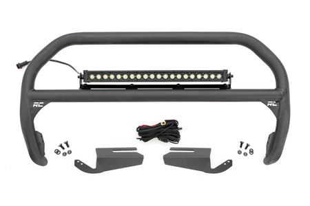 Nudge Bar | 20 Inch BLK DRL Single Row LED | OE Modular Steel | Ford Bronco (21-25) | 51102