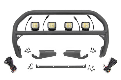 Nudge Bar | 3 Inch Wide Angle Led (x4) | Oe Modular Steel | Ford Bronco (21-25) | 51105