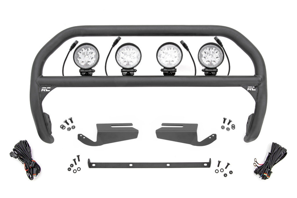 Nudge Bar | 4 Inch Round Led (x4) | OE Modular Steel | Ford Bronco 4WD (21-25) | 51104