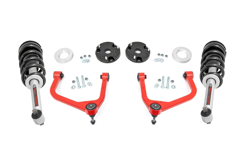 3.5 Inch Lift Kit | N3 Struts | GMC Yukon/Yukon XL 1500 4WD (2021-2024) | 11430RED