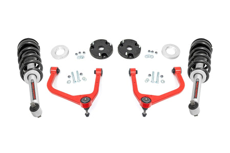 3.5 Inch Lift Kit | N3 Struts | GMC Yukon/Yukon XL 1500 4WD (2021-2024) | 11430RED