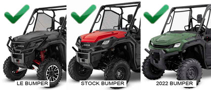 101965 Honda Pioneer 1000 Winch Mount