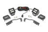 LED Light Kit | Ditch Mount | 2" Black Pair | Flood | Nissan Frontier (22-25) | 71065