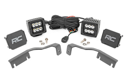 LED Light Kit | Ditch Mount | 2" Black Pair | Spot | Nissan Frontier (22-25) | 71064