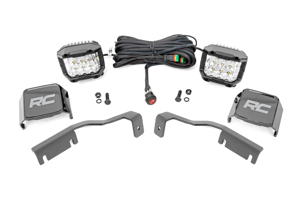 LED Light Kit | Ditch Mount |  3" OSRAM | Wide | Nissan Frontier (22-25) | 71068