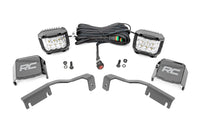 LED Light Kit | Ditch Mount |  3" OSRAM | Wide | Nissan Frontier (22-25) | 71068