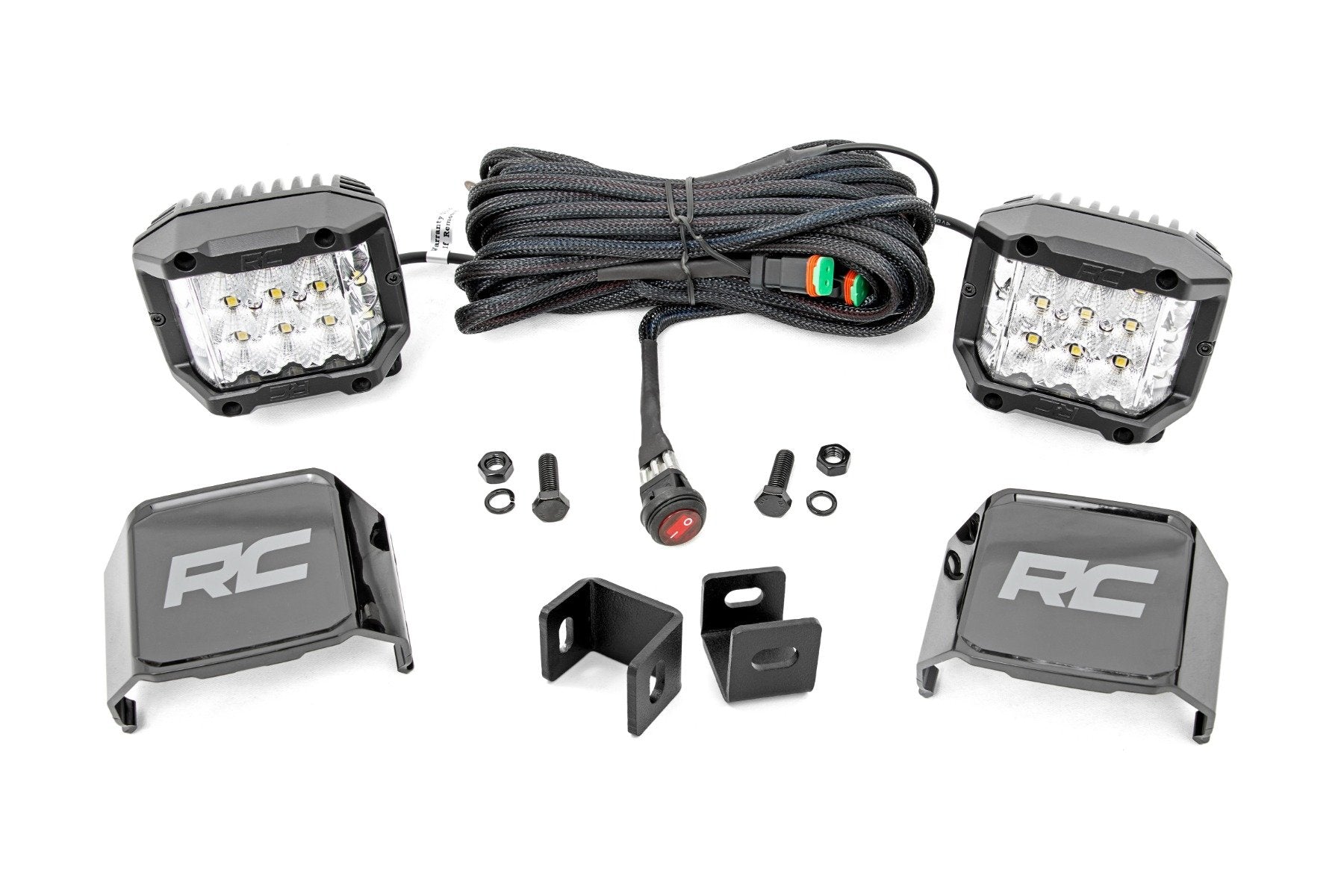 LED Light Kit | Ditch Mount |  3" OSRAM | Wide | Toyota Tundra 2WD/4WD (22-25) | 71075