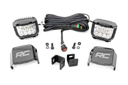 LED Light Kit | Ditch Mount |  3" OSRAM | Wide | Toyota Tundra 2WD/4WD (22-25) | 71075
