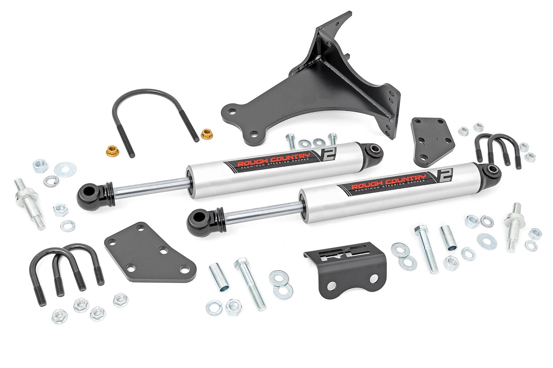 V2 Steering Stabilizer | Dual | 2-8 Inch Lift | Ford F-250/F-350 Super Duty (05-25) | 8749270