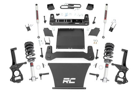 6 Inch Lift Kit | Mono Leaf Rear | M1 Struts/M1 | Chevy Silverado 1500 (2025) | 21640_A