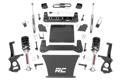 6 Inch Lift Kit | Mono Leaf Rear | N3 Struts | Chevy Silverado 1500 (2025) | 21631_A