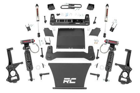 6 Inch Lift Kit | Mono Leaf Rear | Vertex/V2 | Chevy Silverado 1500 (2025) | 21657_A