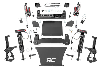 6 Inch Lift Kit | Mono Leaf Rear | Vertex | Chevy Silverado 1500 4WD (2025) | 21650_A
