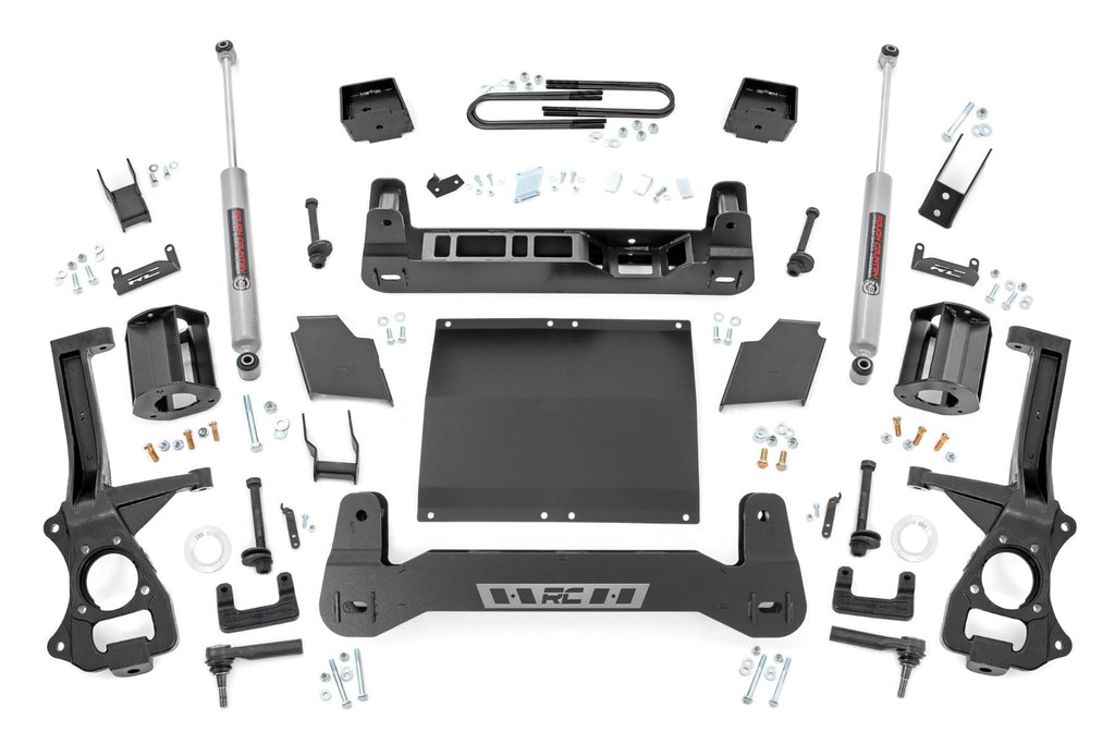 6 Inch Lift Kit | Mono Leaf Rear | Diesel | Chevy Silverado 1500 4WD (22-24) | 21630D