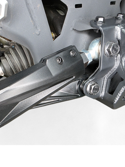 2024+ Can Am Maverick R High Clearance Adjustable Radius Rods (Anodized Black)