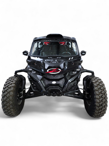 Volt 3-Piece Grille for 2024+ Can-Am Maverick R in satin black finish