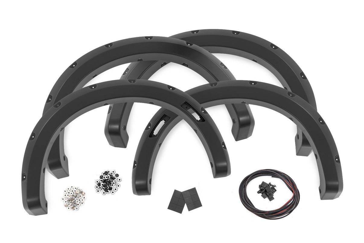 Pocket Fender Flares | JS Iconic Silver | Ford Ranger 2WD/4WD (2024) | F-F12401-JS