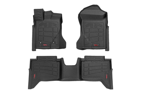 Sure-Fit Floor Mats | Front & Rear | Crew | Ford Ranger 2WD/4WD (2024-2025) | SM51003