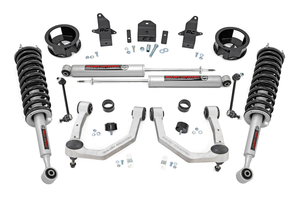 Rough Country | 3.5 Inch Lift Kit | N3 | Toyota Land Cruiser 4WD (2024-2026) | 72631