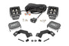 LED Light Kit | Ditch Mount | 2" Black Pair | Amber DRL | Toyota Land Cruiser (24-25) | 72115