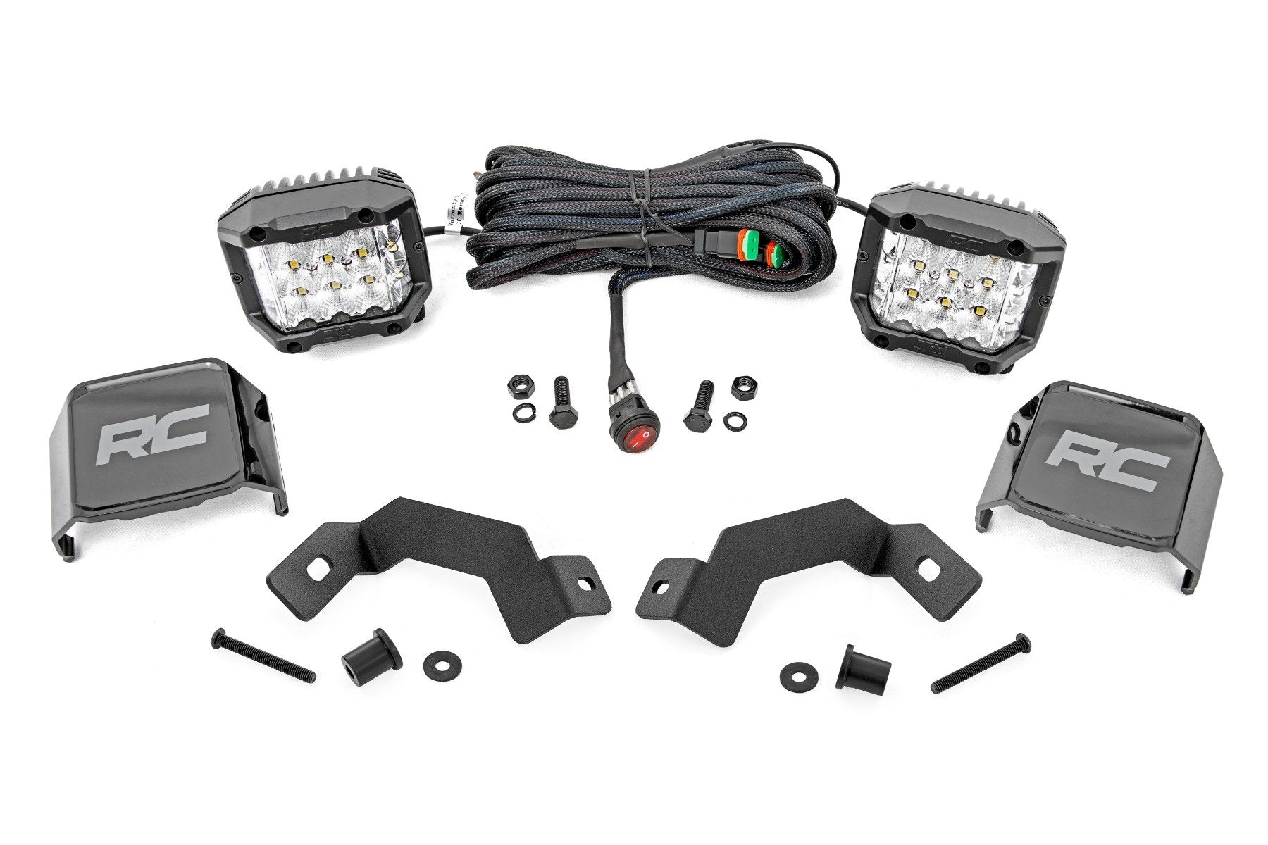 LED Light Kit | Ditch Mount |  3" OSRAM | Wide | Toyota Land Cruiser (24-25) | 72116