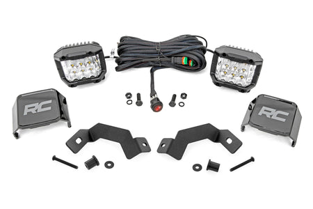 LED Light Kit | Ditch Mount |  3" OSRAM | Wide | Toyota Land Cruiser (24-25) | 72116