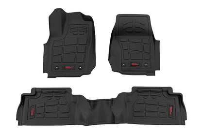 Sure-Fit Floor Mats | Front & Rear | TRD PRO | Double Cab | Toyota Tacoma (24-25) | SM71225