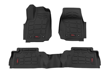 Sure-Fit Floor Mats | Front & Rear | TRD PRO | Double Cab | Toyota Tacoma (24-25) | SM71225