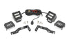 LED Light Kit | Ditch Mount | 2" Black Pair | Flood | Toyota Tacoma (24-25) | 72102