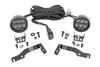 LED Light Kit | Ditch Mount | Black Series Round | 3.5 Inch | Amber DRL | Toyota Tacoma (24-25) | 72106