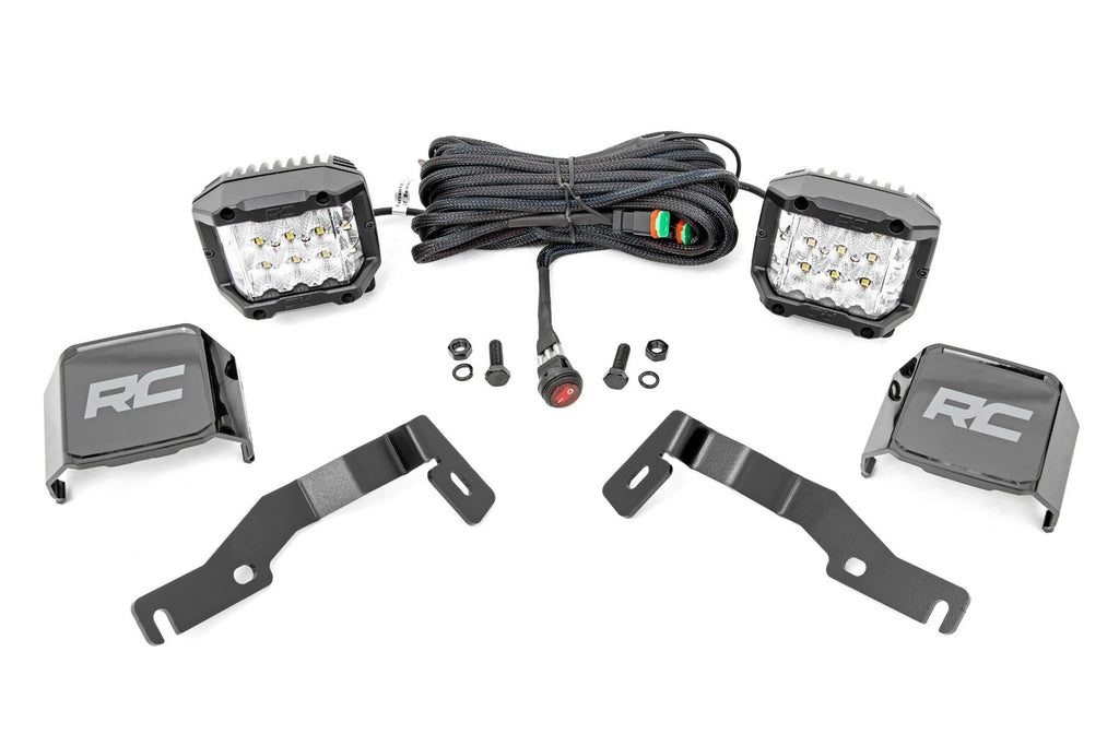 LED Light Kit | Ditch Mount |  3" OSRAM | Wide | Toyota Tacoma 2WD/4WD (24-25) | 72105