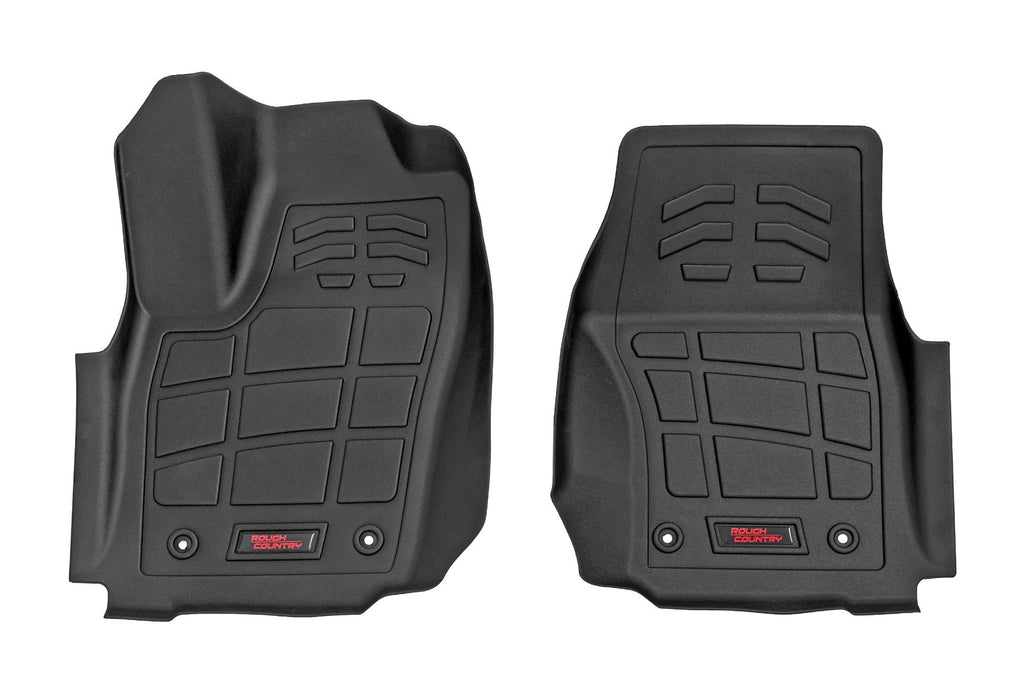 Sure-Fit Floor Mats | Front | Double Cab | Toyota Tacoma TRD Pro (2024) | SM71223_A