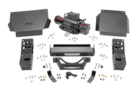 Rough Country | FXS Hidden Winch Mount | PRO9500S | Toyota Tacoma 4WD (2024-2026) | 10813