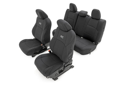 Seat Covers | FR & RR | Double Cab | Toyota Tacoma 2WD/4WD (2024-2025) | 91062