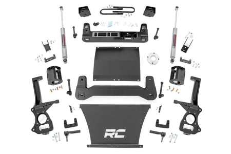Rough Country | 6 Inch Lift Kit | Mono Leaf Rear | Chevy Silverado 1500 2WD (2025-2026) | 111630
