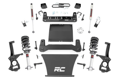 Rough Country | 6 Inch Lift Kit | Mono Leaf Rear | M1 Struts/M1 | Chevy Silverado 1500 (25-26) | 111640