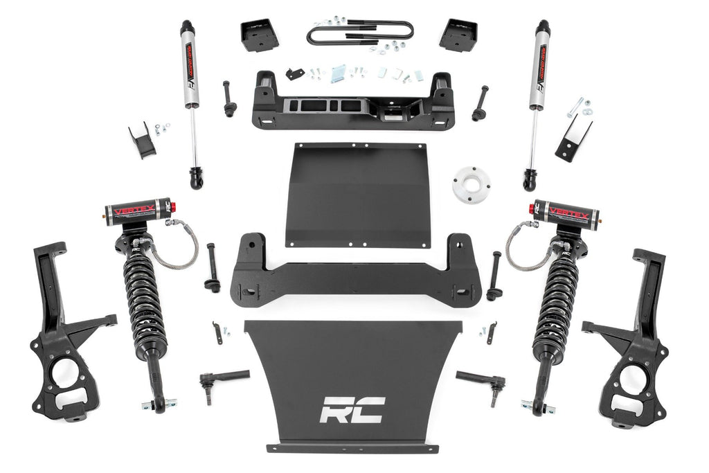 Rough Country | 6 Inch Lift Kit | Mono Leaf Rear | Vertex/V2 | GMC Sierra 1500 2WD (25-26) | 111557