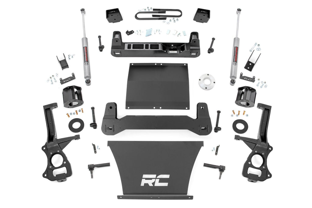 Rough Country | 6 Inch Lift Kit | Mono Leaf Rear | N3 | GMC Sierra 1500 2WD (2025-2026) | 111530