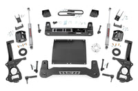 Rough Country | 6 Inch Lift Kit | Mono Leaf Rear | Diesel | Chevy Silverado 1500 2WD (25-26) | 111630D