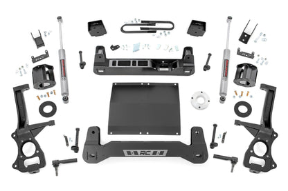 Rough Country | 6 Inch Lift Kit | Mono Leaf Rear | Diesel | Chevy Silverado 1500 2WD (25-26) | 111630D
