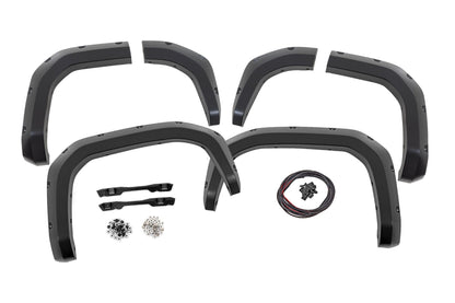 Rough Country | Pocket Fender Flares | 8X0 Heritage Blue | Toyota 4Runner 2WD/4WD (2025-2026) | F-T12511-8X0