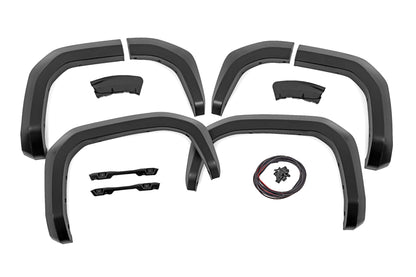 Rough Country | Sport Fender Flares | 040 Super White | Toyota 4Runner 2WD/4WD (2025-2026) | S-T12511-040