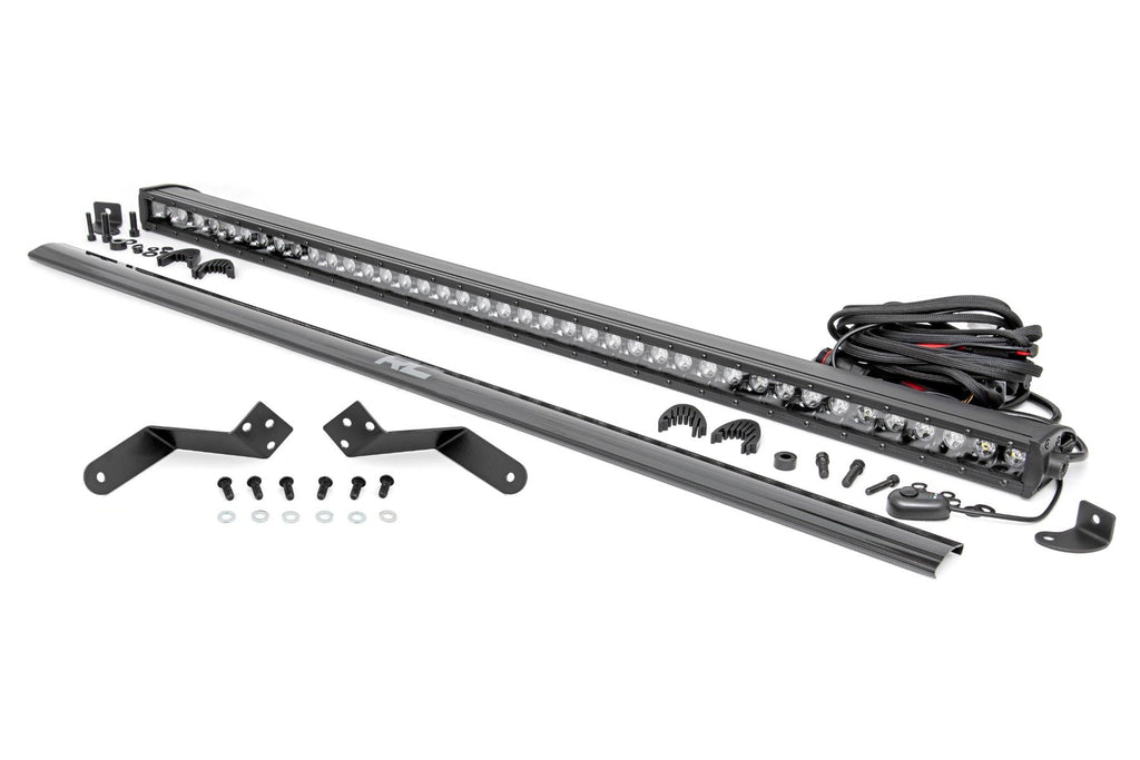 Rough Country | LED Light Kit | Rear Mount | 50" Black-Series Single Row | CFMOTO UFORCE U10 Pro  | 71212