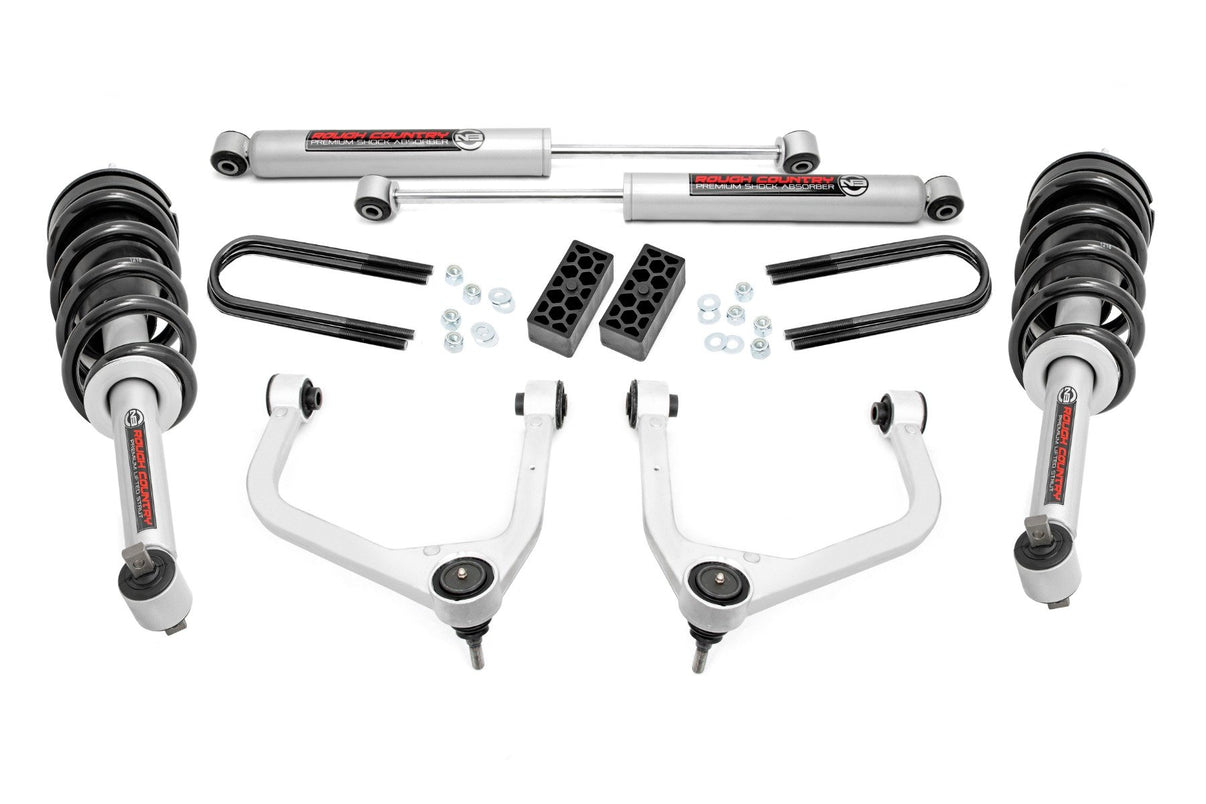 3.5 Inch Lift Kit | N3 Struts | Chevy Silverado 1500 2WD/4WD (2025) | 110431